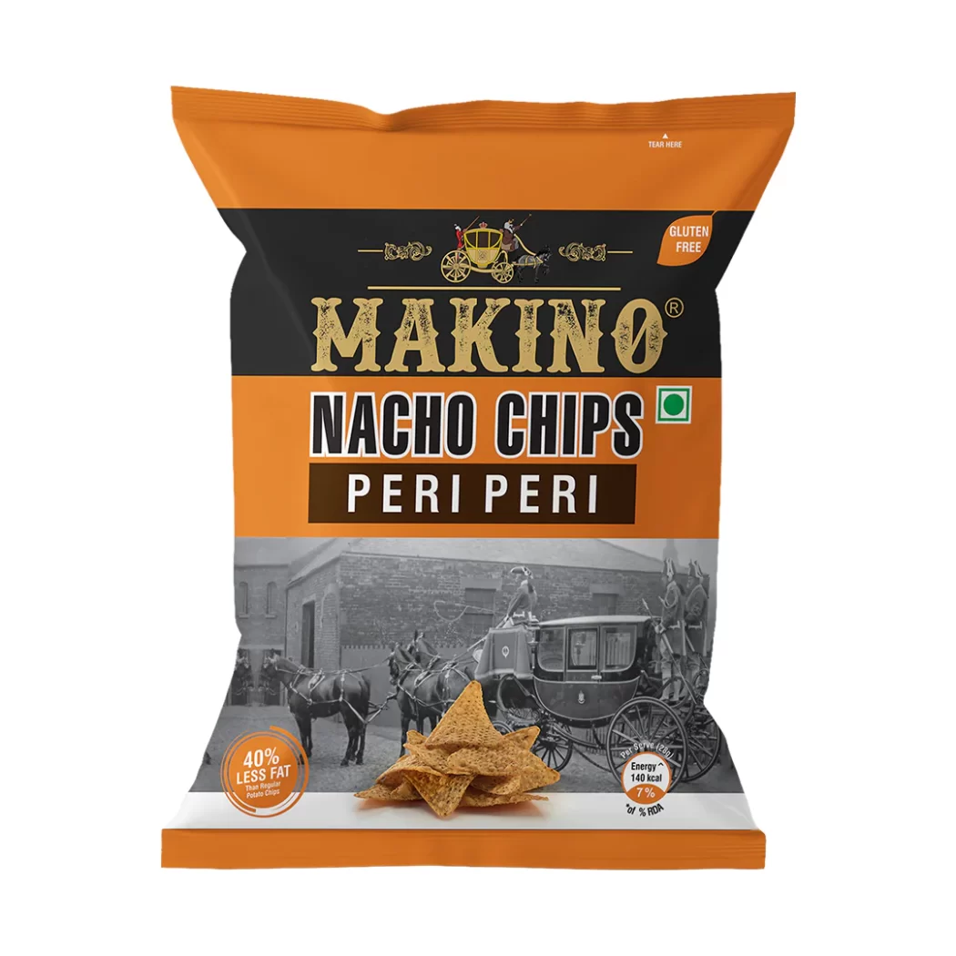 Makino Nacho Chips Peri Peri FRONT